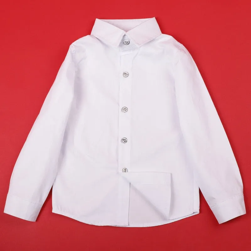 Boys Formal Children Dress Suit  Wedding Party Performance Costume Kids Blazer Vest Pants Clothes Set
