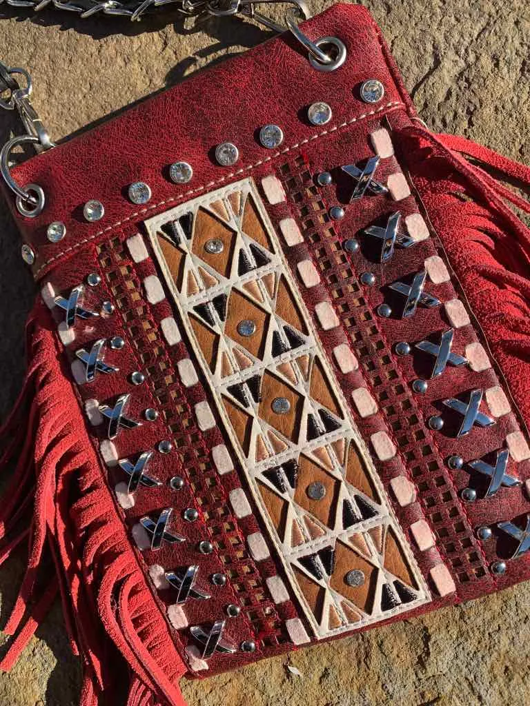 Canyon Faux Leather Crossbody