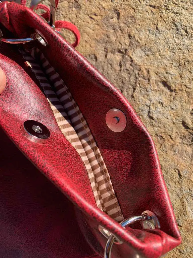 Canyon Faux Leather Crossbody