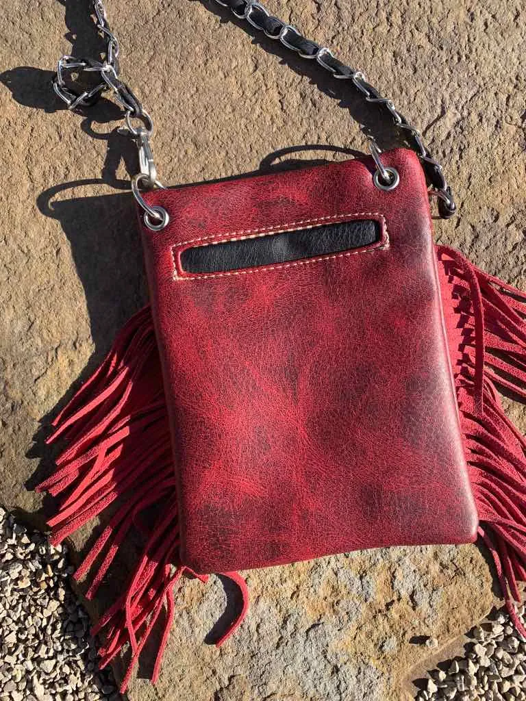 Canyon Faux Leather Crossbody