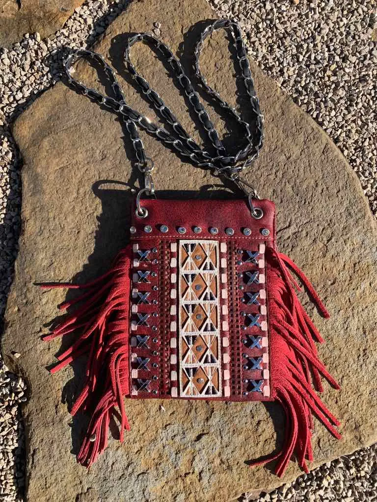 Canyon Faux Leather Crossbody