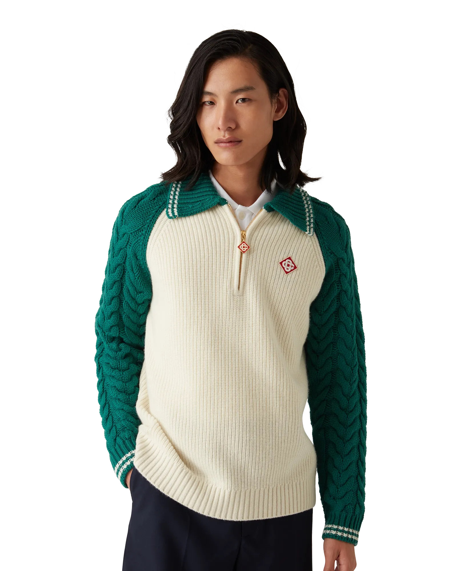 Cashmere Cable Knit Jumper