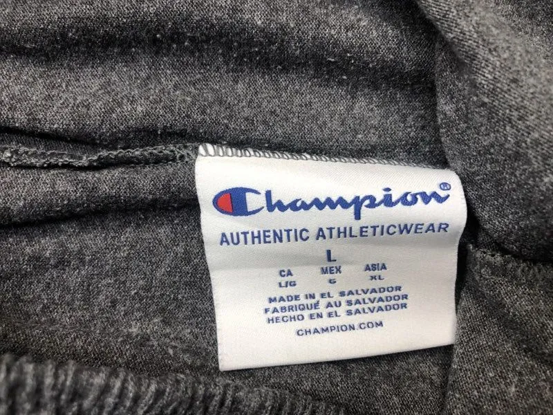 Champion Shorts Mens Large Black Activewear Running Jogging Athleticwear Logo
