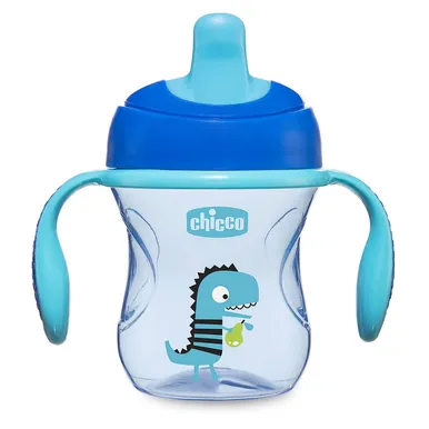 Chicco Traaining Cup 6m  - Blue(200ml)