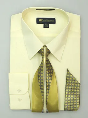 Fortino Landi SG-21Canary-G  Mens Shirt