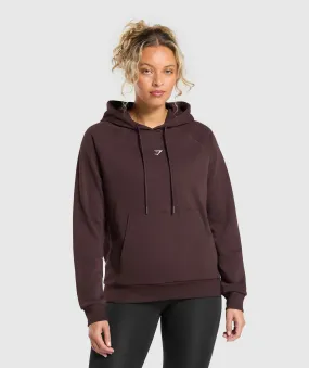 Gymshark Training Fleece Hoodie - Heritage Brown