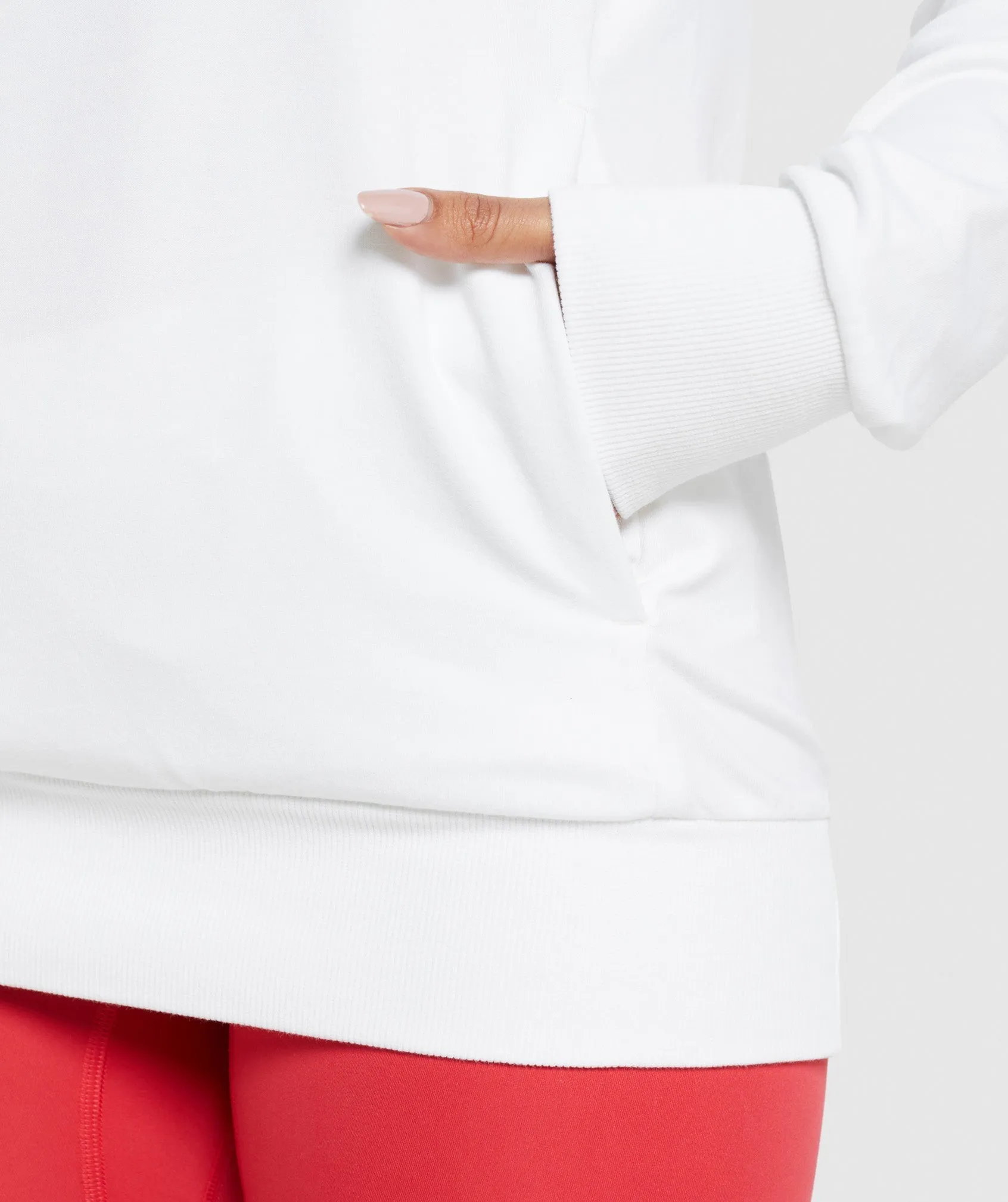 Gymshark Training Hoodie - White
