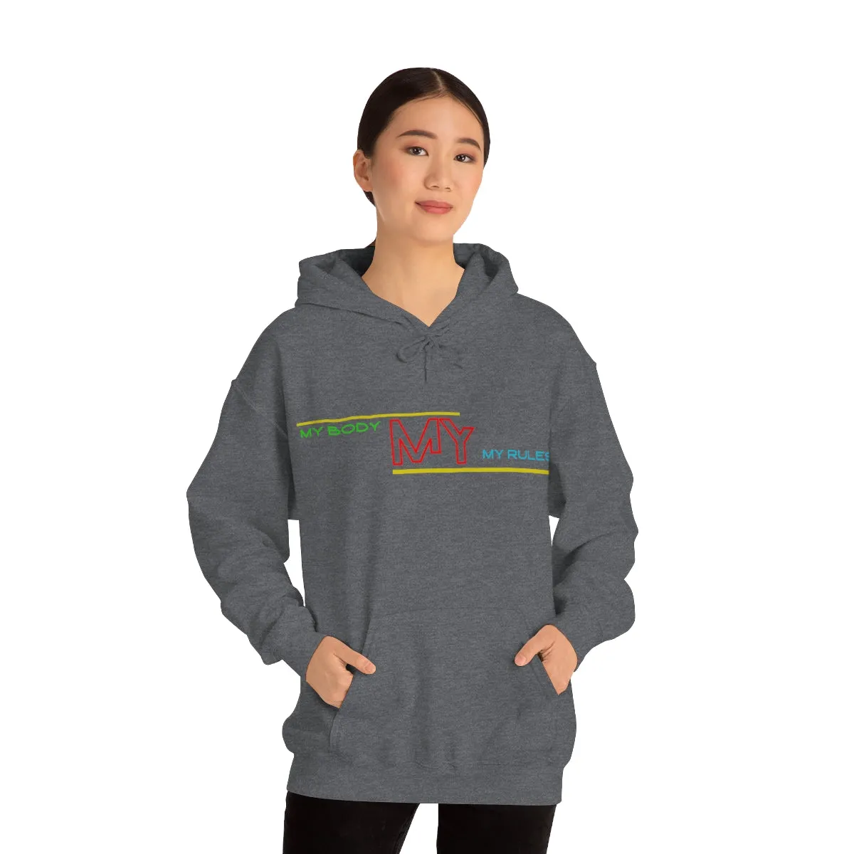 Hoodie ( My Body My Rules) Activewear