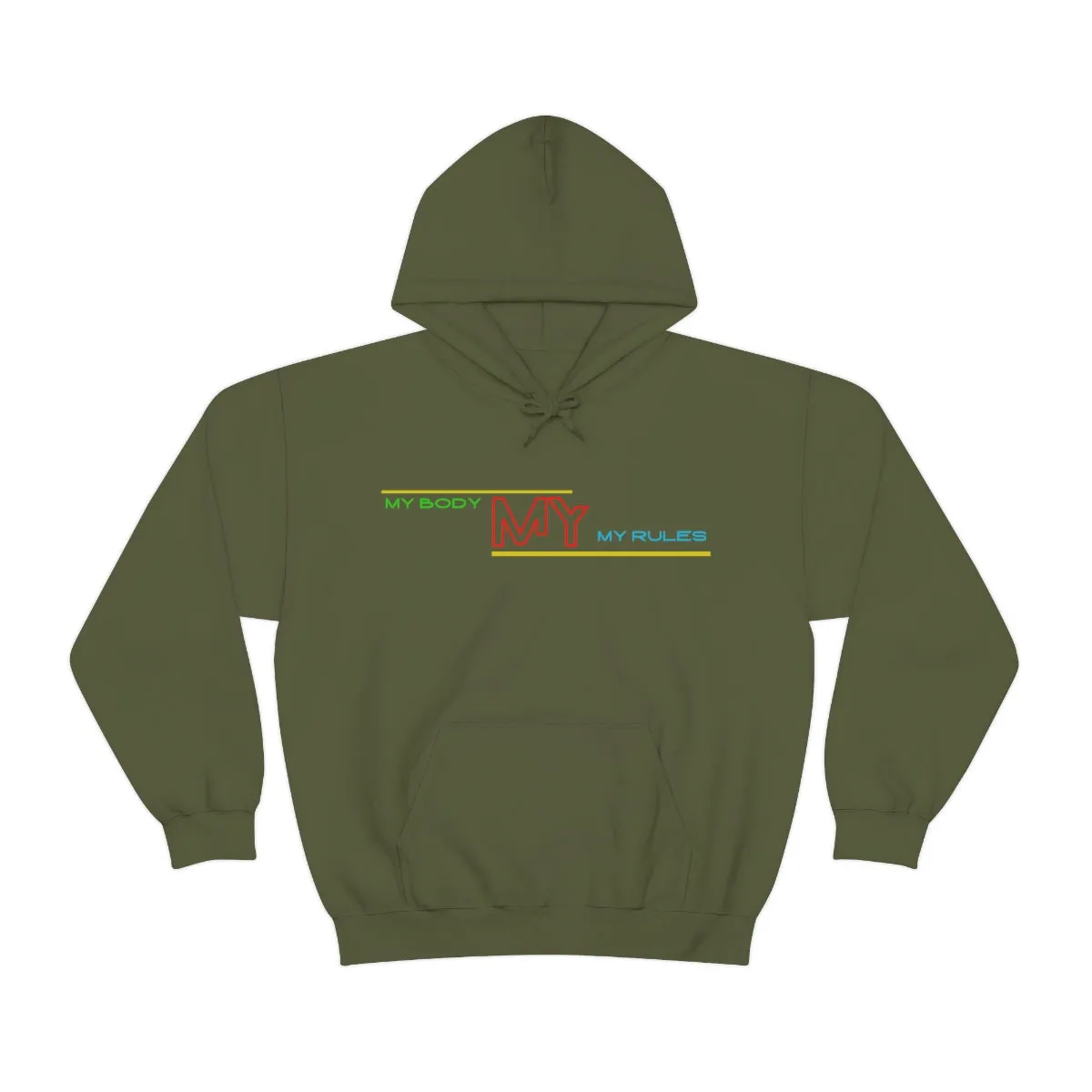 Hoodie ( My Body My Rules) Activewear