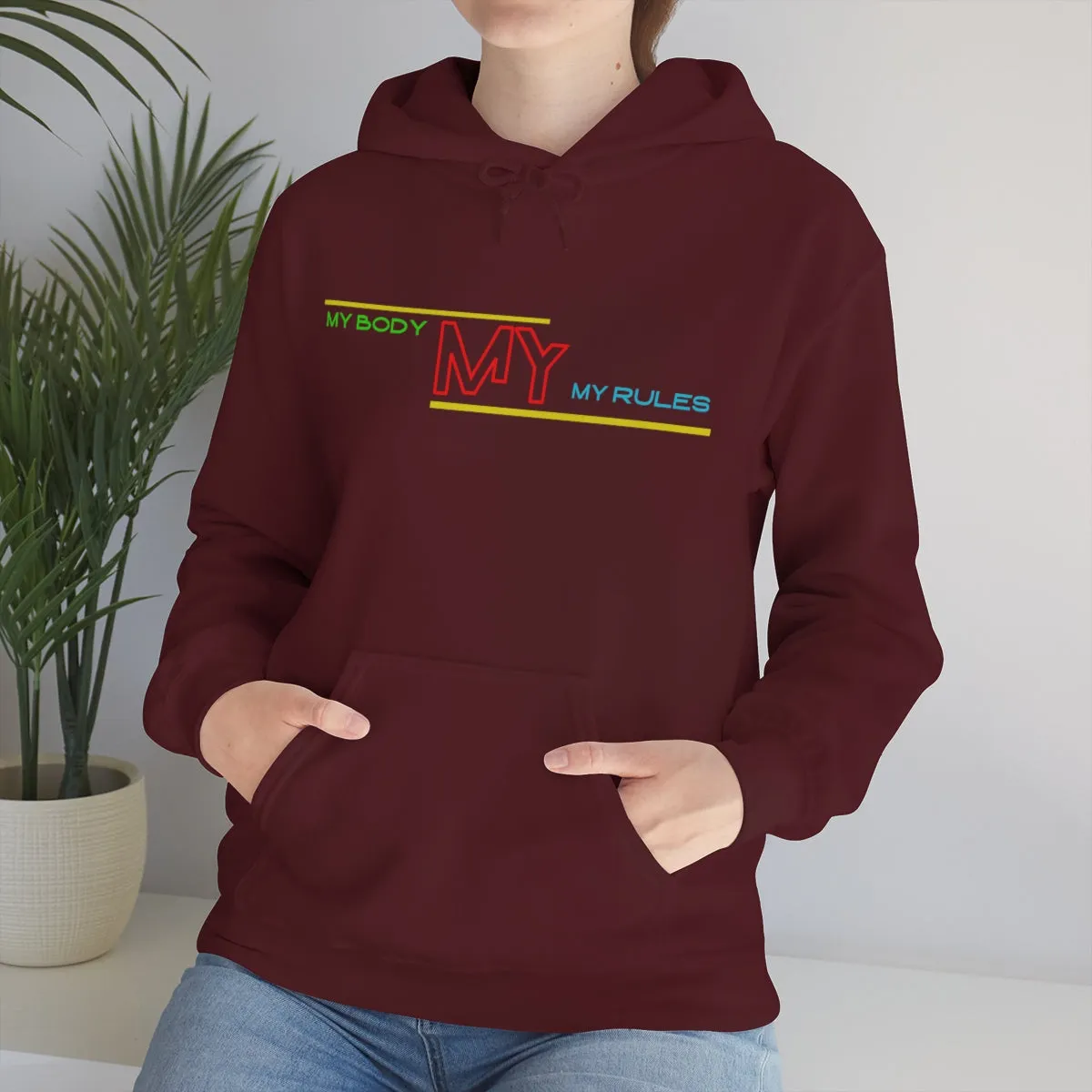 Hoodie ( My Body My Rules) Activewear