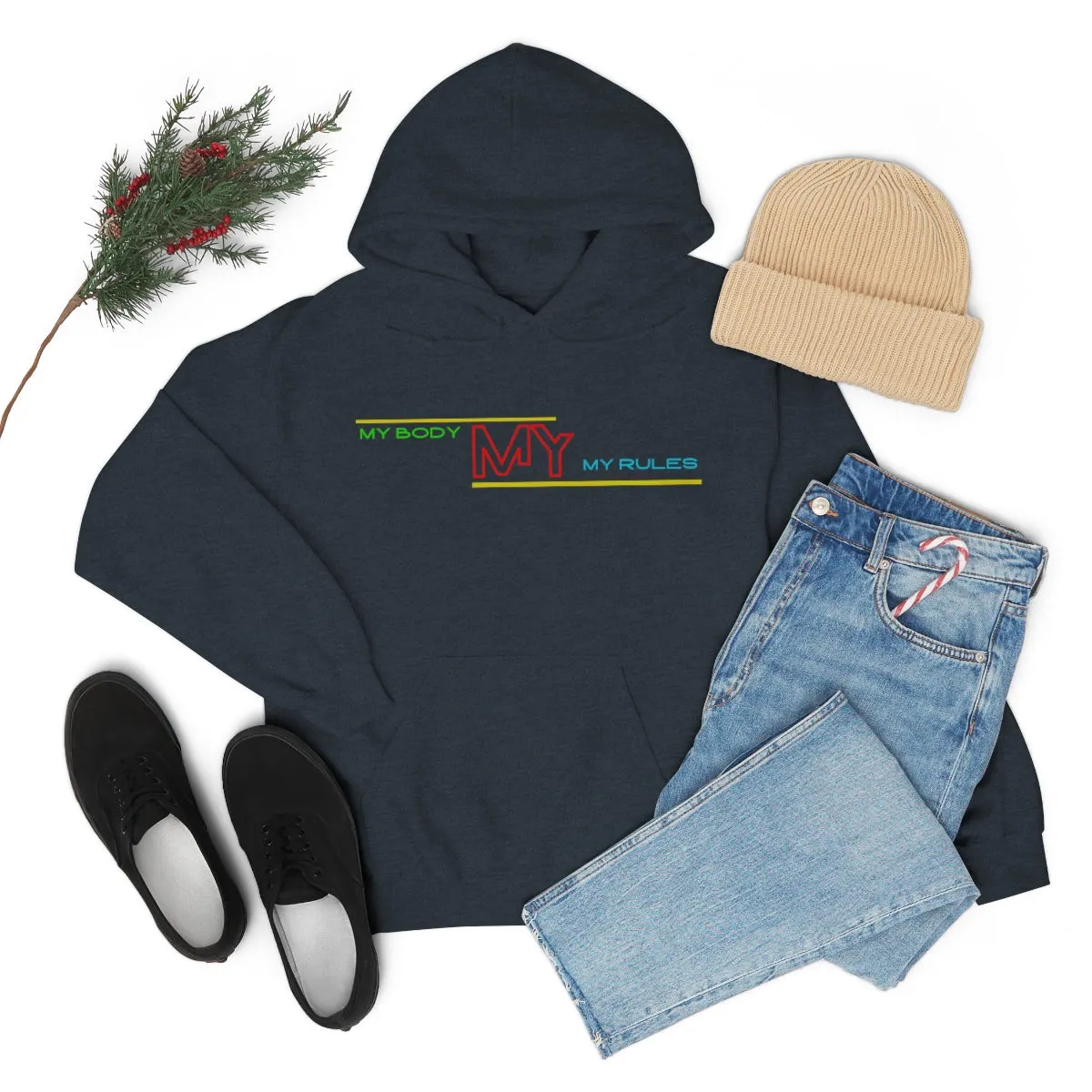 Hoodie ( My Body My Rules) Activewear