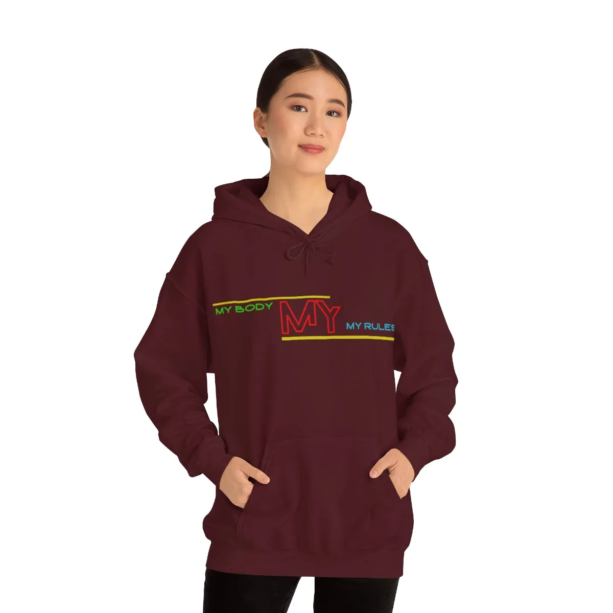 Hoodie ( My Body My Rules) Activewear