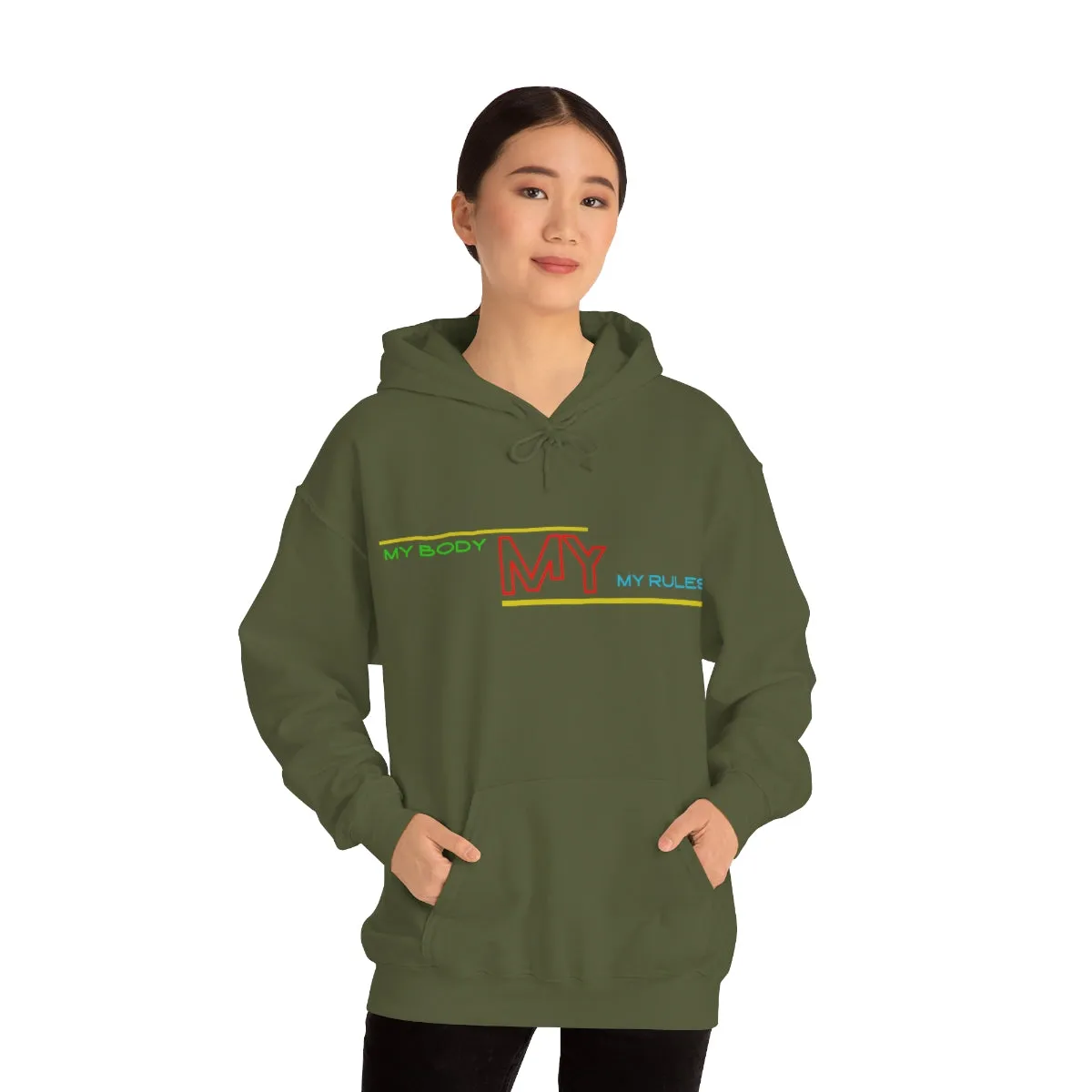 Hoodie ( My Body My Rules) Activewear