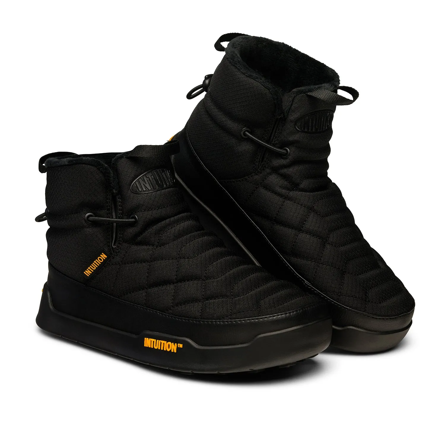 Intuition Original Mid Booties - Black/Gold