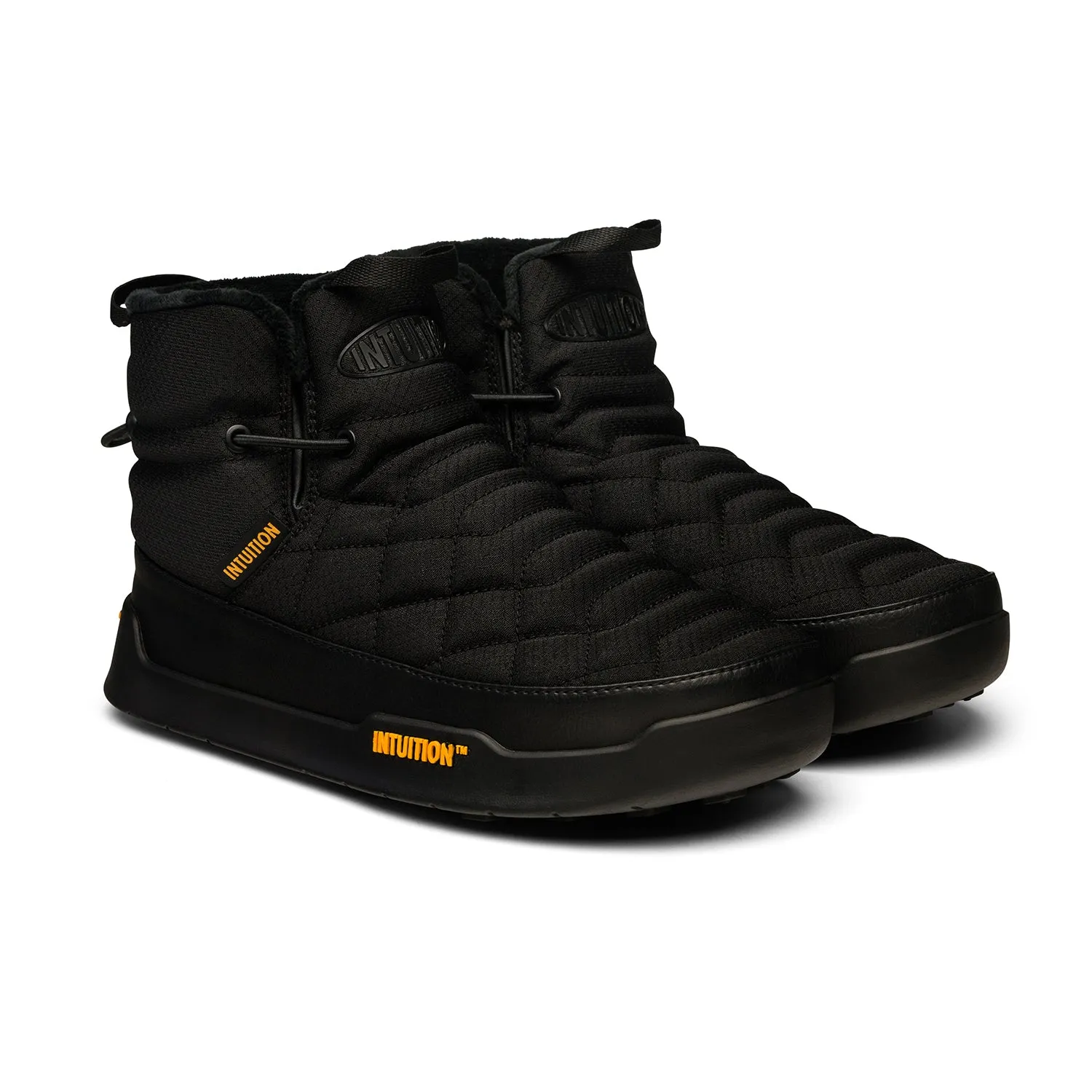 Intuition Original Mid Booties - Black/Gold