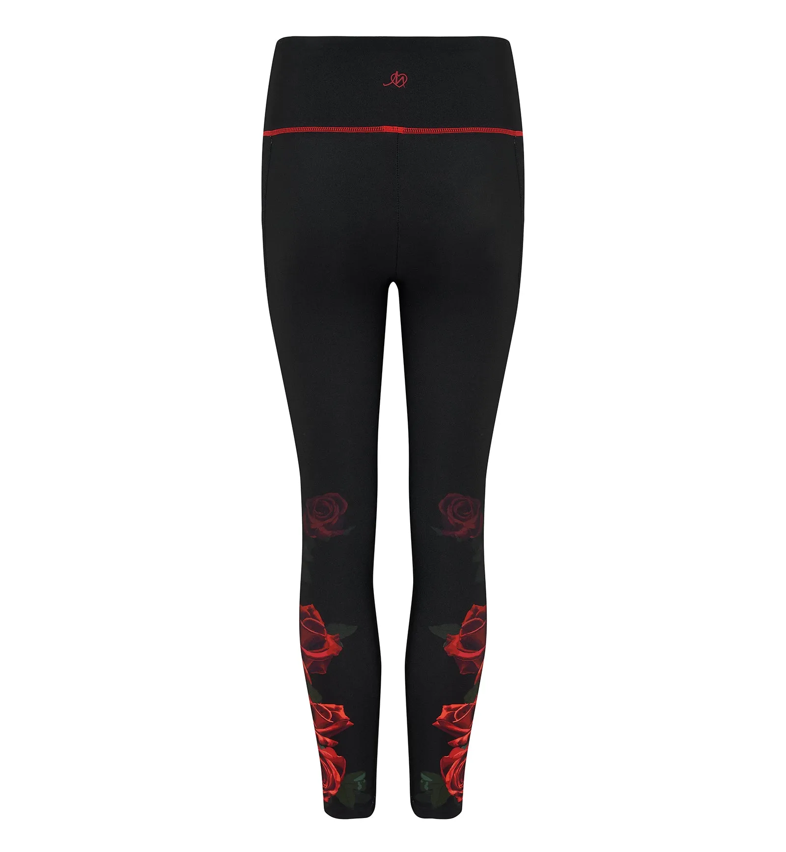 Pour Moi Energy Full Length Sports Legging (97162) - Black/Rose