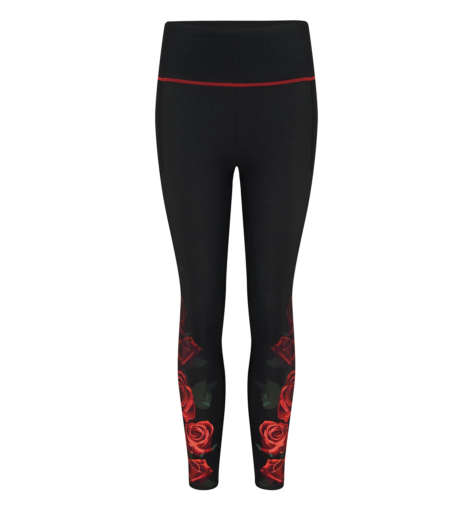 Pour Moi Energy Full Length Sports Legging (97162) - Black/Rose