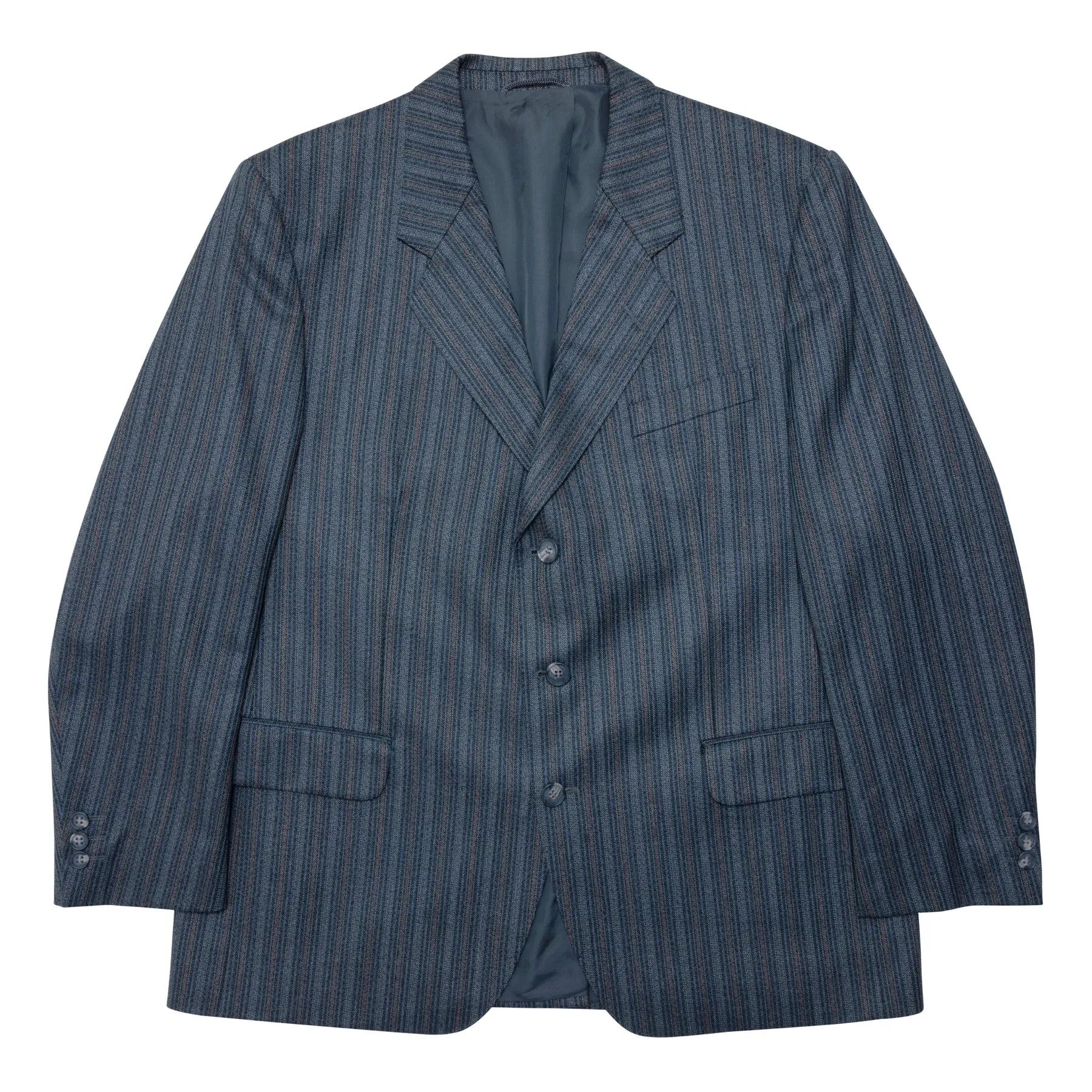 Reid & Taylor Striped Twill Weave Suit Jacket