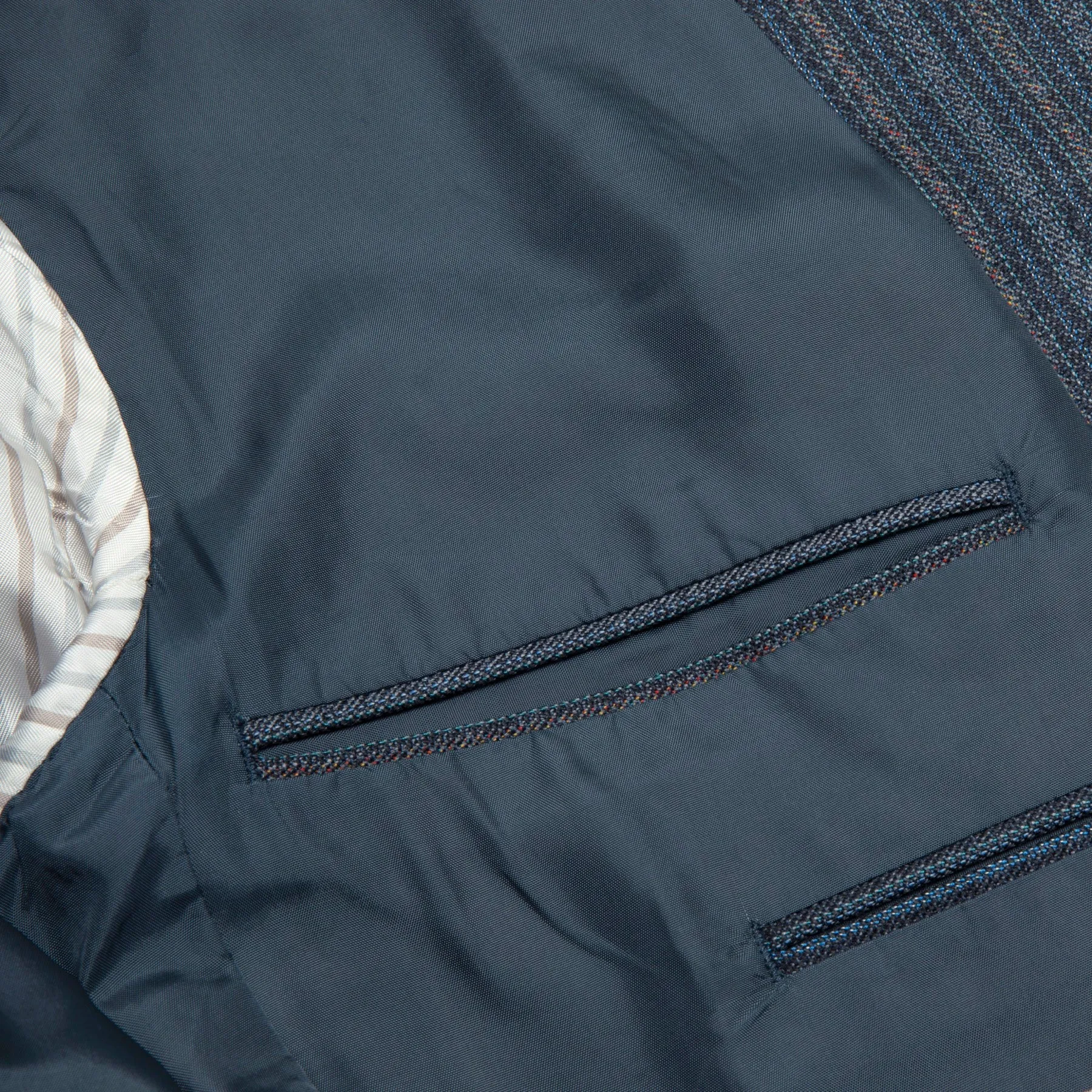 Reid & Taylor Striped Twill Weave Suit Jacket