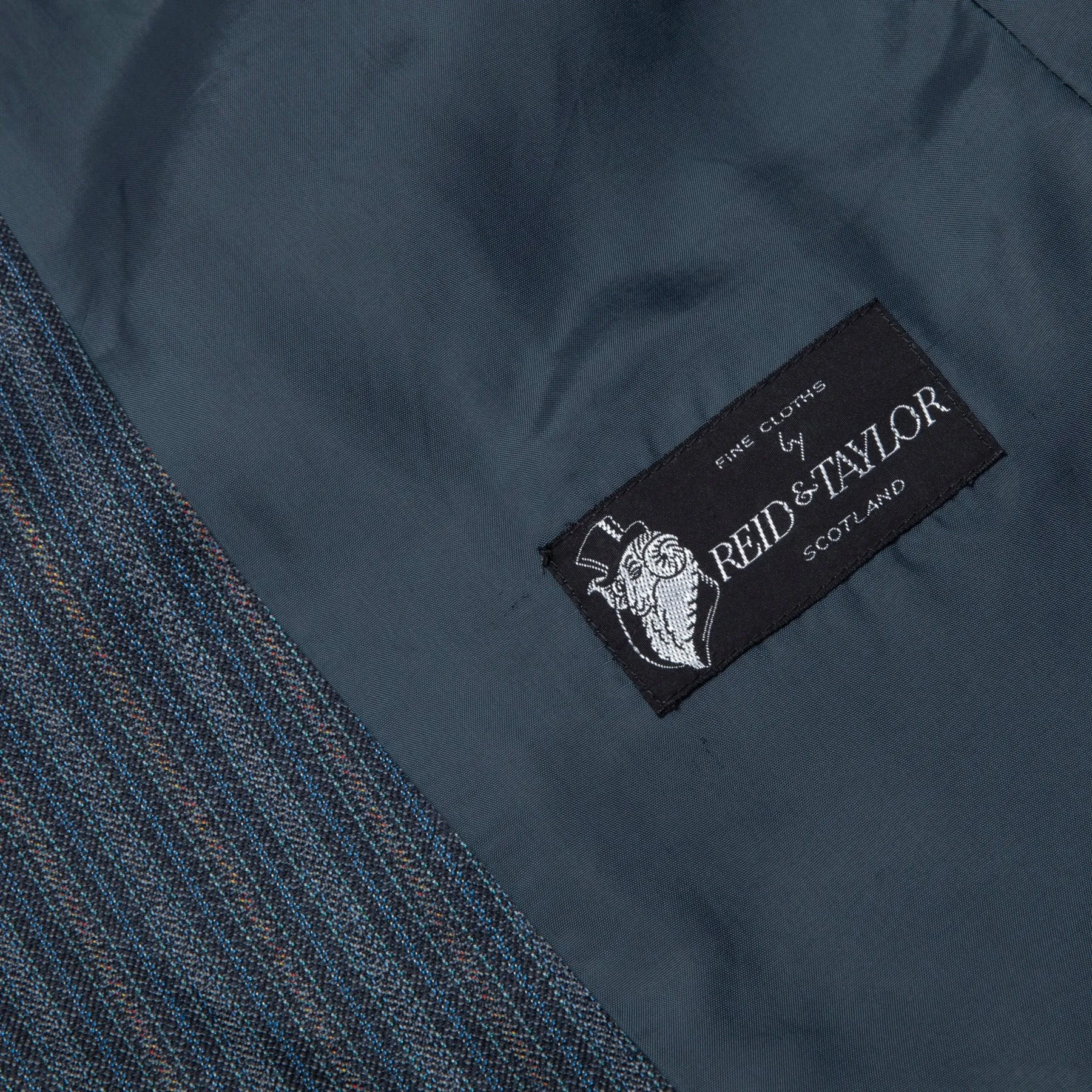 Reid & Taylor Striped Twill Weave Suit Jacket