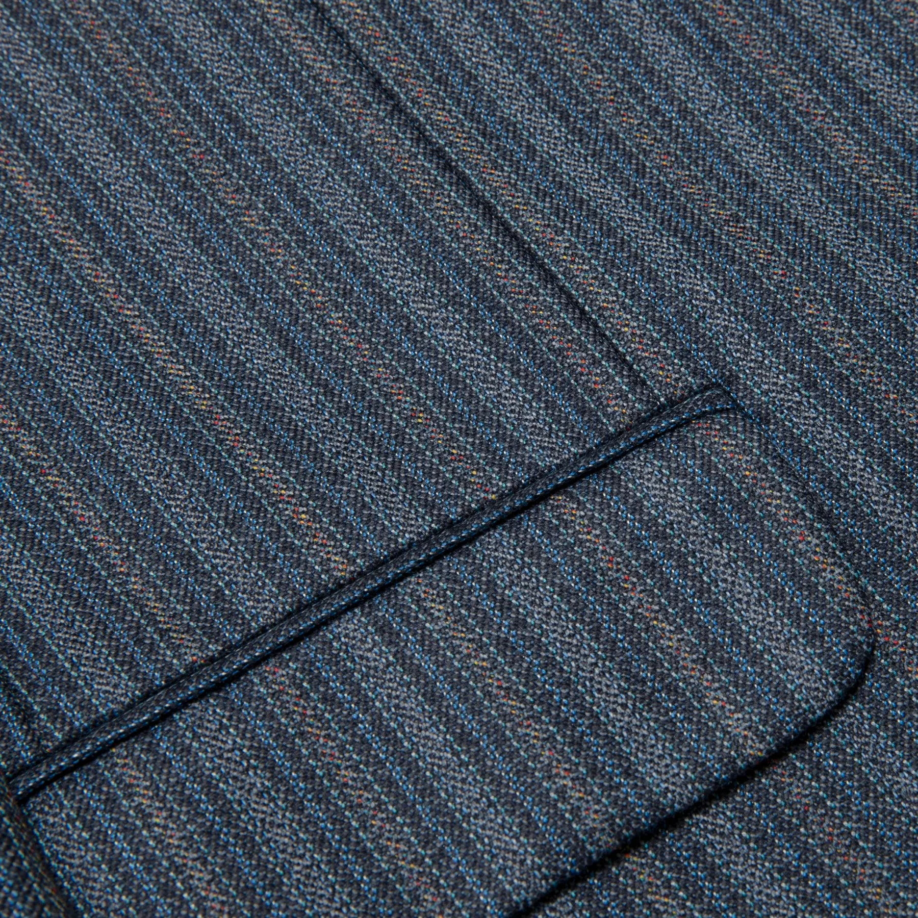 Reid & Taylor Striped Twill Weave Suit Jacket