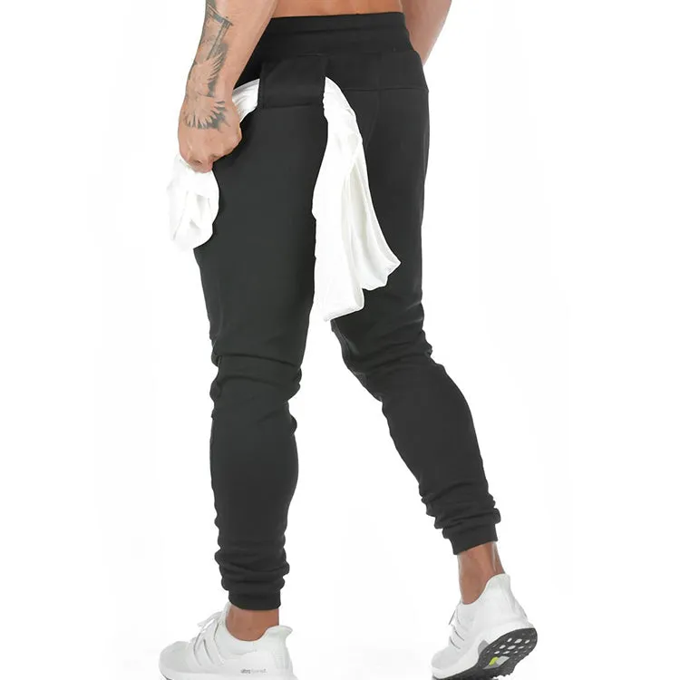 Training Joggers White Camouflage