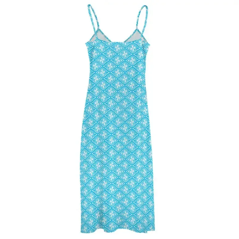 Twirl  in Our Flowing Sleeveless Boho Maxi Dress